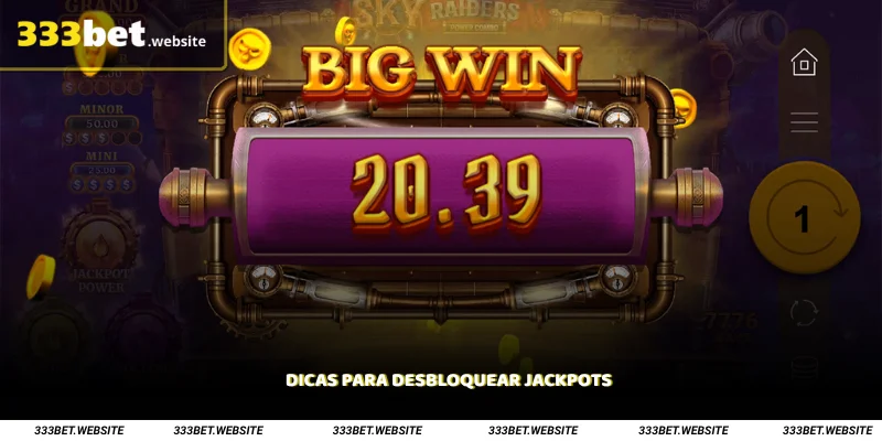 Dicas para desbloquear jackpots